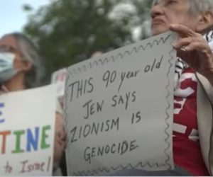anti-Zionist jews rally