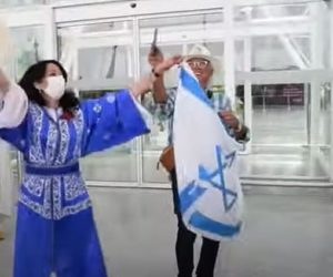israelis greeted at morocco airport
