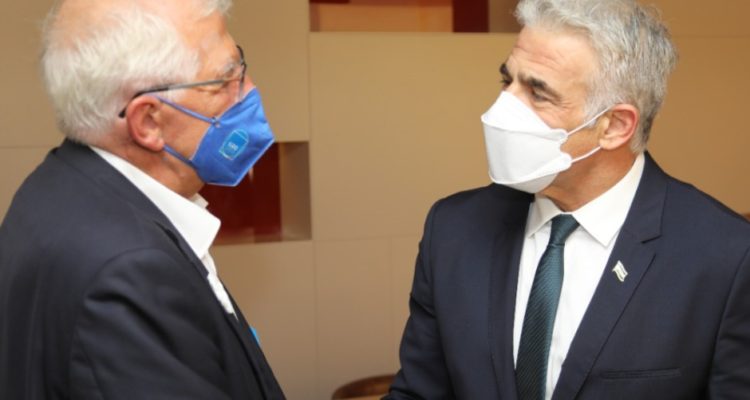 Lapid works for ‘fresh start’ in Israel-EU relations