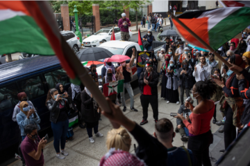 Pro-Palestinian protest at CUNY