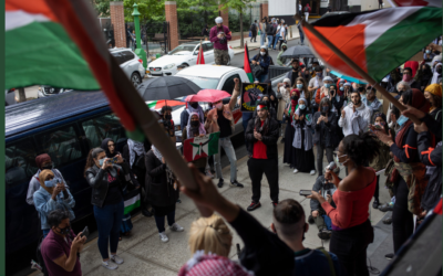 Pro-Palestinian protest at CUNY