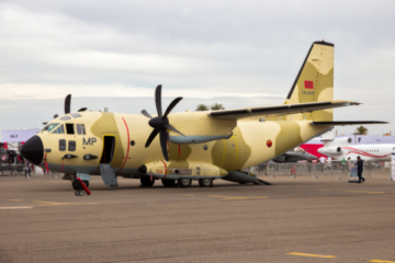 Royal Moroccan Air Force Alenia C-27J Spartan transport plane