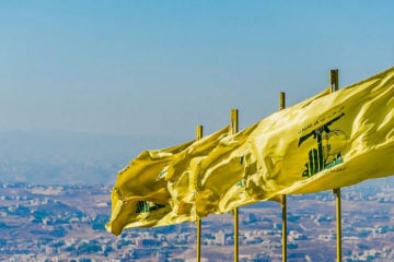 Hezbollah flags