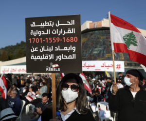Lebanon protest Maronites
