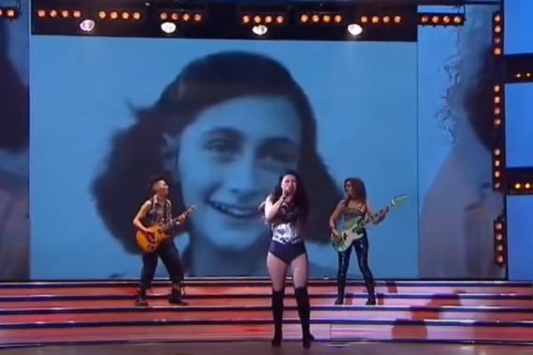Argentine Jews riled by Anne Frank image in popular talent show