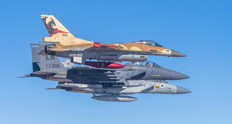 A first: Israeli Air Force holds drill with US Air Force Central Command