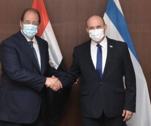 PM Bennett & Egyptian Intelligence Minister Kamel