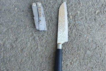 knife attempted stabbing Gilboa crossing