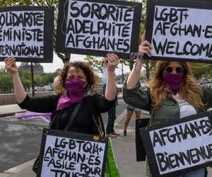 France protest Afghanistan