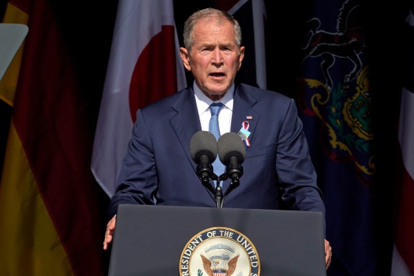Bush warns of domestic extremism, appeals to ‘nation I know’