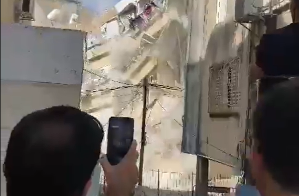 Israeli Miracle: Apartment building with 36 residents collapses, no injuries