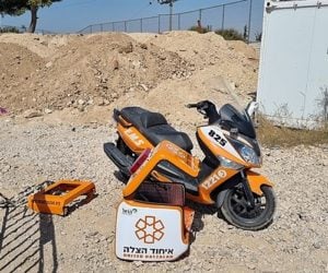 stolen united hatzalah ambucycle