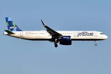 Jet Blue plane