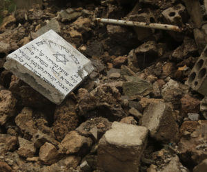APTOPIX Lebanon Jewish Cemetery