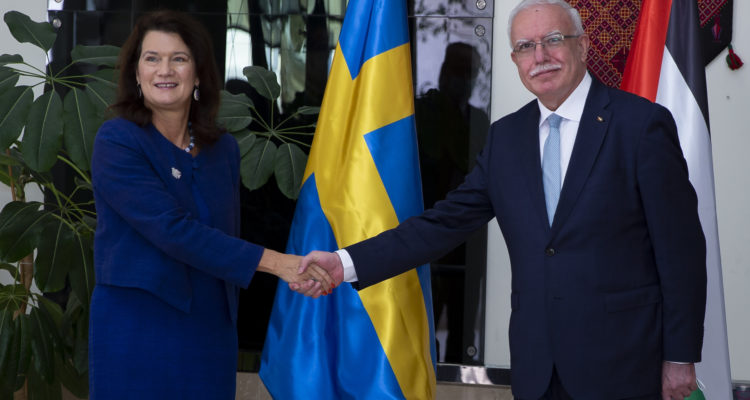 After mending ties with Israel, Sweden blasts Palestinian Authority corruption
