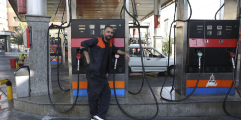 Iran gas station hack