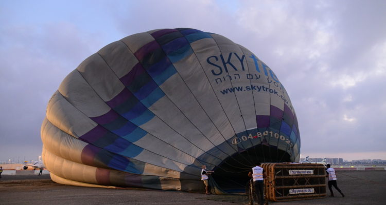 Tragedy in Israel: 28-year-old dies in a hot-air balloon accident