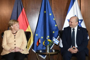 PM Bennett Meets with German Chancellor Angela Merkel