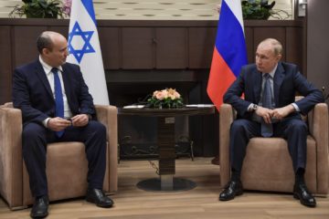 Prime Minister Naftali Bennett and President of Russia Vladimir Putin are Currently Meeting for the First Time in Sochi, Russia2