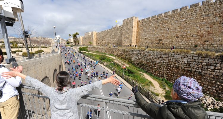 Tens of thousands of runners to trek through Jerusalem’s 3,000-year-old history