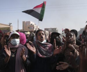 Sudan coup protest