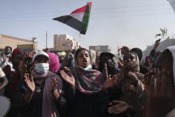 Sudan coup protest