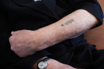 Holocaust tattoo