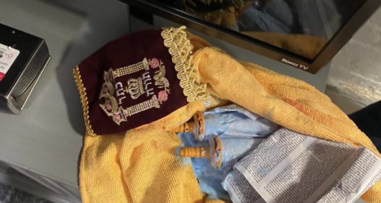 Torah scroll desecrated during break-in at Jewish fraternity house