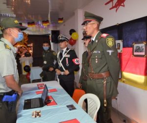 Colombia police Nazis