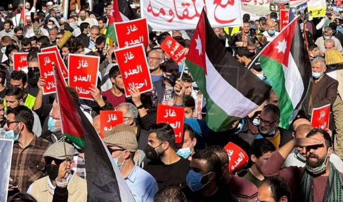 Thousands in Jordan protest water deal with Israel, ‘the enemy’