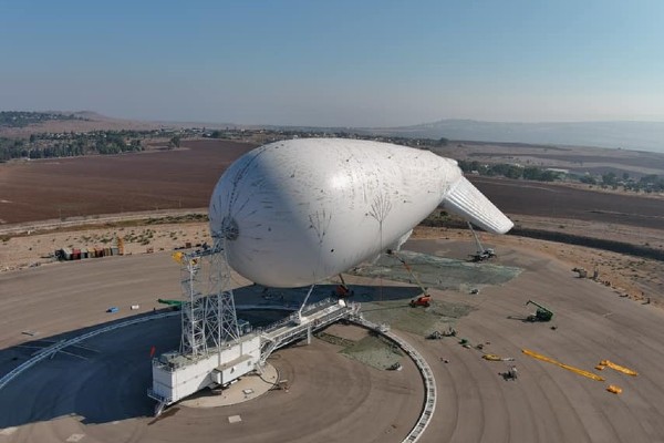 Israel’s ‘Sky Dew’ defense: massive balloons at high altitudes