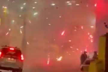 Issawiya fireworks IDF