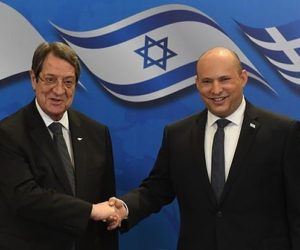 PM Naftali Bennett and Cypriot President Anastasiades