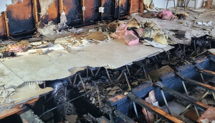 California Chabad synagogue torched, not being considered a hate crime