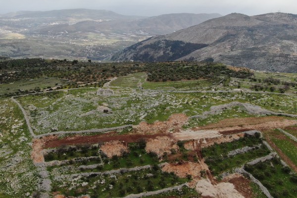 Palestinians damage site of Joshua the Prophet’s altar on Mount Ebal