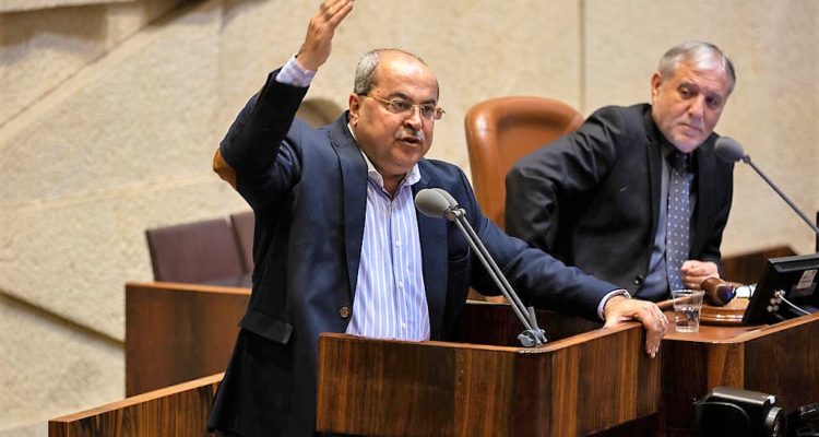 Arab MK uses International Holocaust Day to compare Israel to Nazis