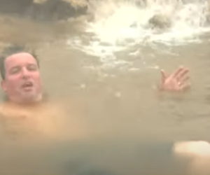 Golan hot spring