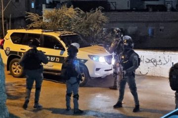 police arrest Arab rioters Jerusalem
