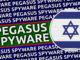 Israel,Circular,Flag,With,Pegasus,Spyware,Titles,Illustration