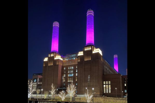 Power station mocked for lighting up chimneys on Holocaust Remembrance Day