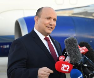 PM Bennett before leaving for Bahrain