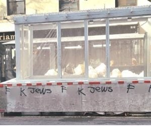 antisemitic graffiti New York