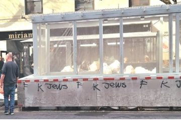 antisemitic graffiti New York