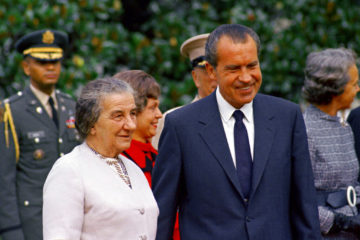Richard Nixon, Golda Meir