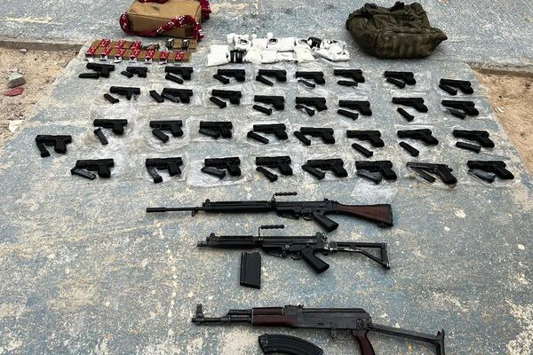 Israel thwarts smuggling near Jordanian border; confiscates weapons, drugs