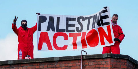 Palestinian violence England