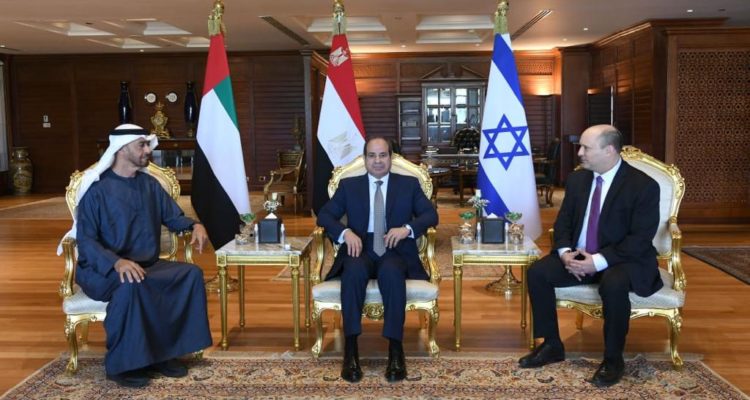 Israeli, Egyptian, UAE leaders meet about ‘shared security interests’