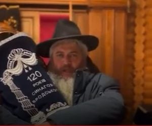 Ukrainian Rabbi Reuven Azman