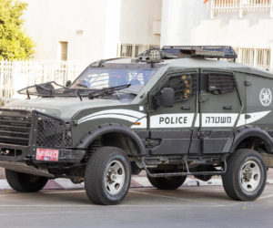 Israeli police border car Sandcat