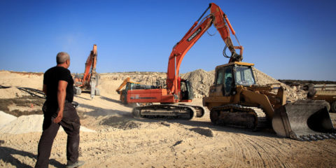 Palestinian workers in Israel